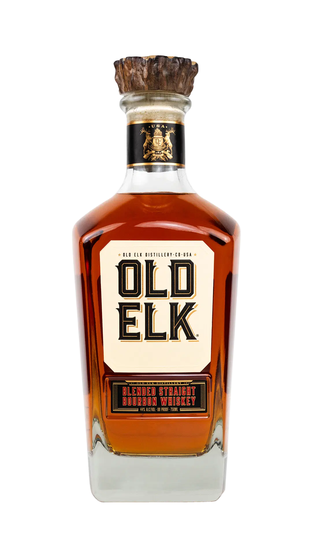 Old Elk Blended Straight Bourbon Whiskey